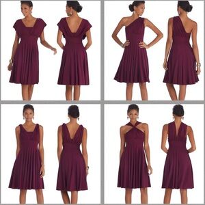 White House Black Market the Convertible Dress in Color Luscious